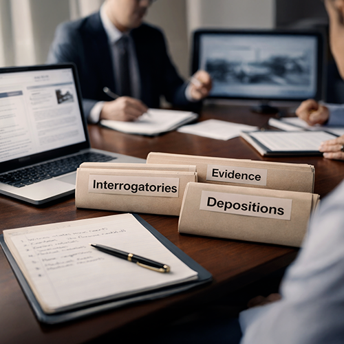 Personal Injury lawsuit illustration