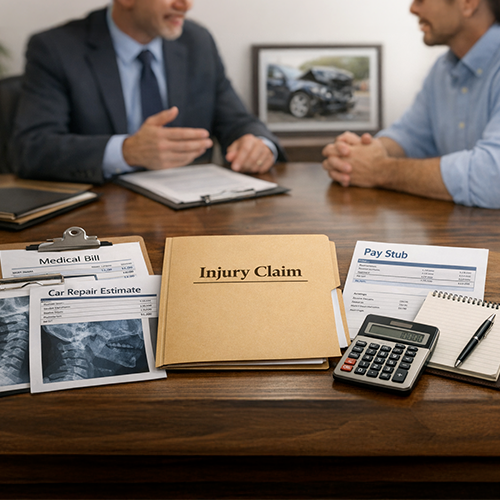 Personal Injury lawsuit illustration