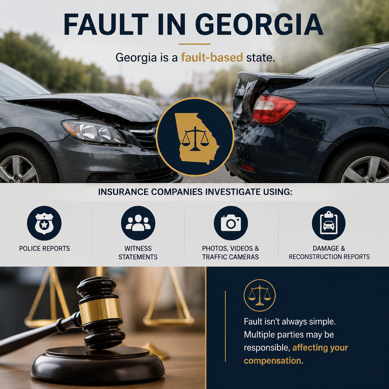 Georgia at fault law